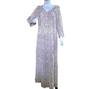 MISSLOOK Botanical Garden Floral Maxi Dress Size L
